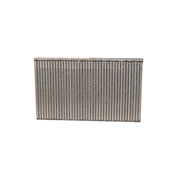 Collated Finishing Nail, 2-1/2 in L, 14 ga, Galvanized, Straight